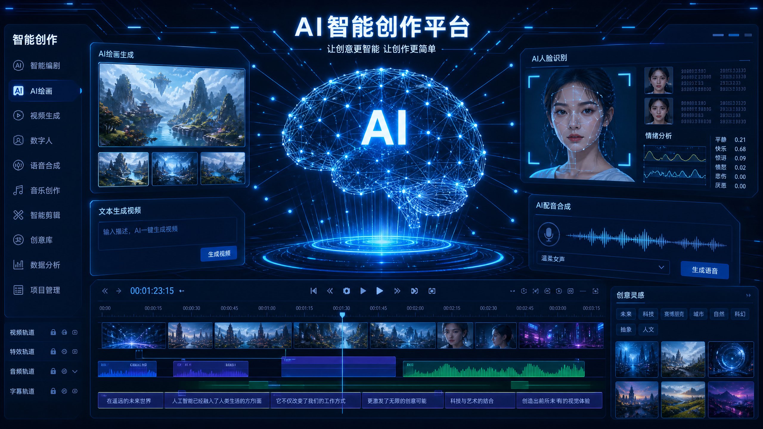 青柠视频AI传媒剪辑教程演示